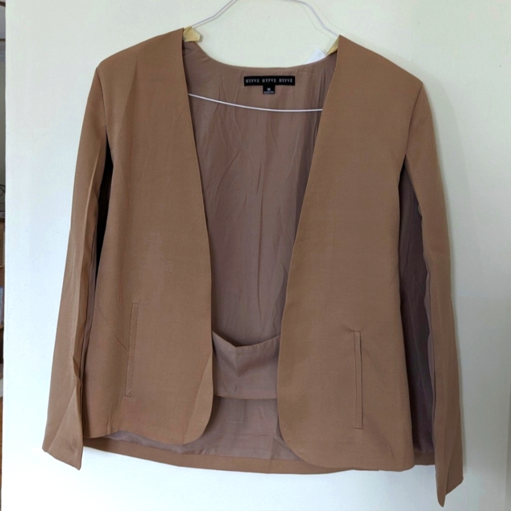 Capelet Blazer